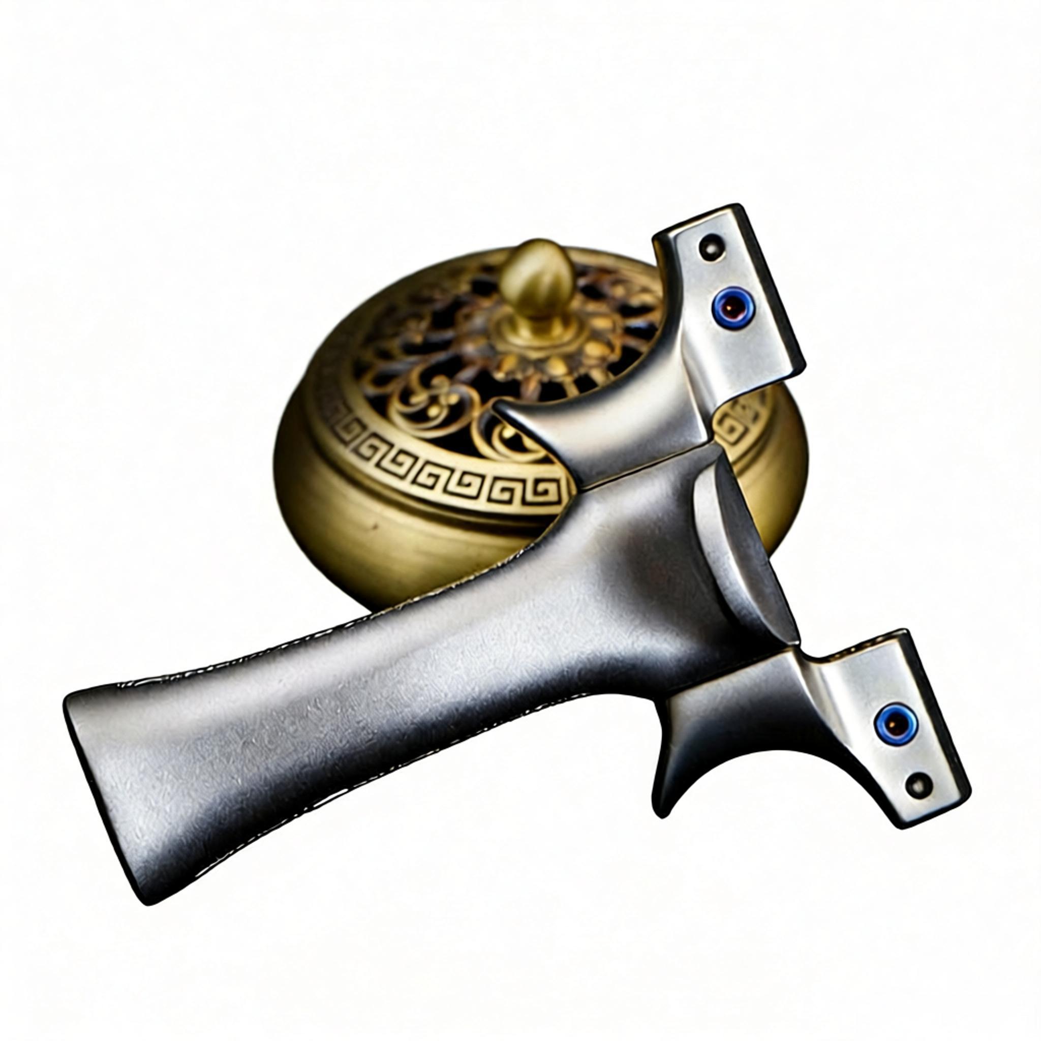 Dragon Fang Full Aluminum Alloy Slingshot