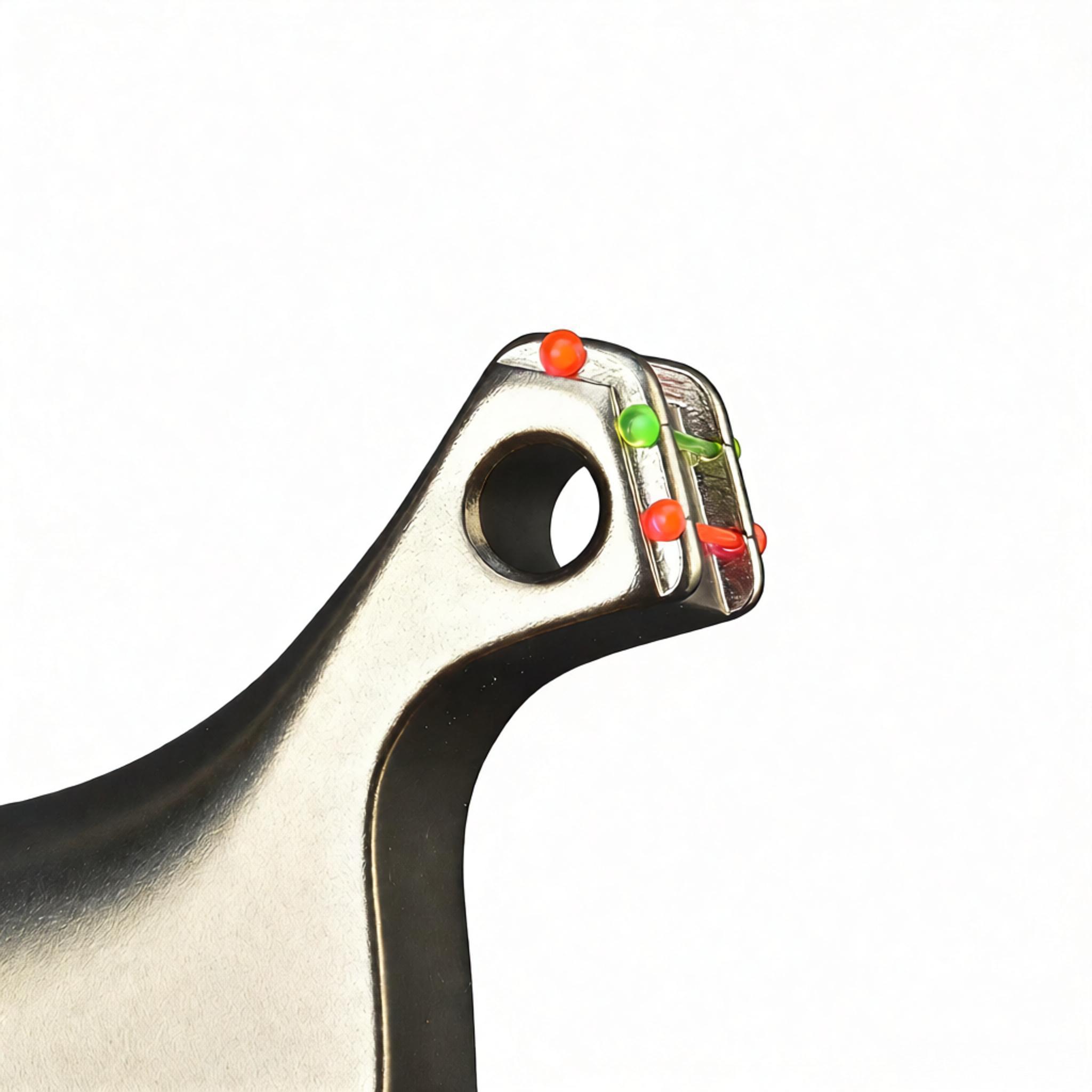 Butterfly-style alloy slingshot - Image 3