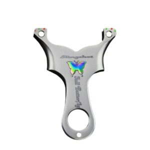 Butterfly-style alloy slingshot