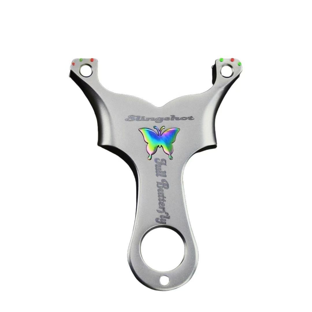 Butterfly-style alloy slingshot