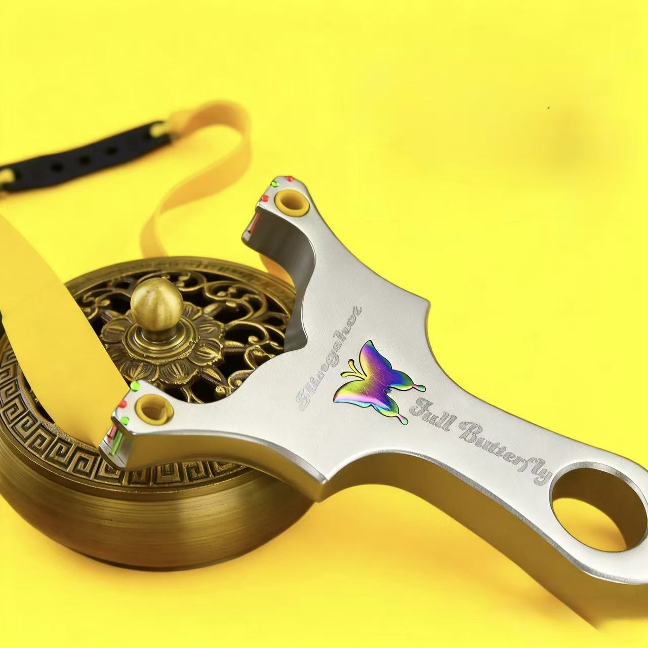 Butterfly-style alloy slingshot - Image 4