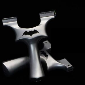 Bat-style alloy slingshot